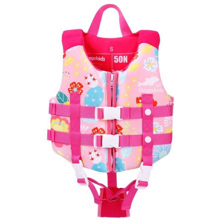 Gogokids Kids Life Jacket Swim Vest Flotation Swimming Adjustable Safety Strap Swimwear