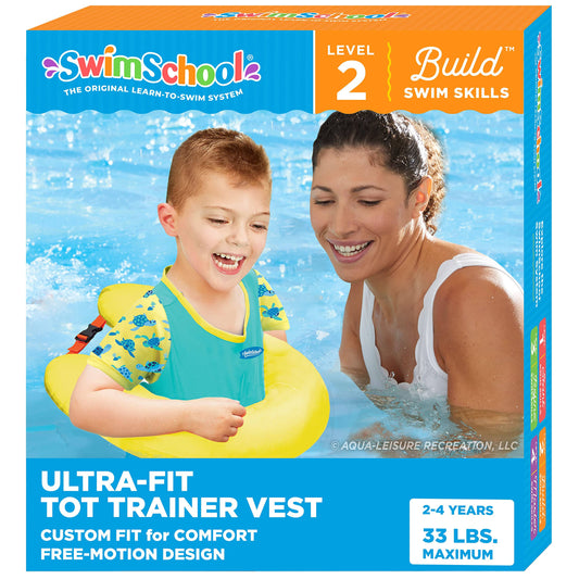 Swimschool Ultra Swim Trainer Heavy Duty Toddler Swim Vest Floatie